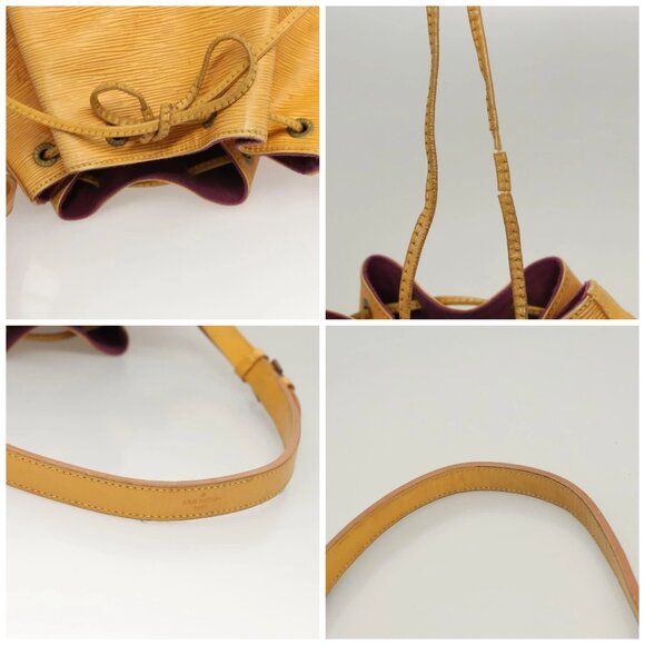 LOUIS VUITTON Epi Petit Noe Shoulder Bag Yellow M44109 LV Auth BD2091 - Picture 16 of 16